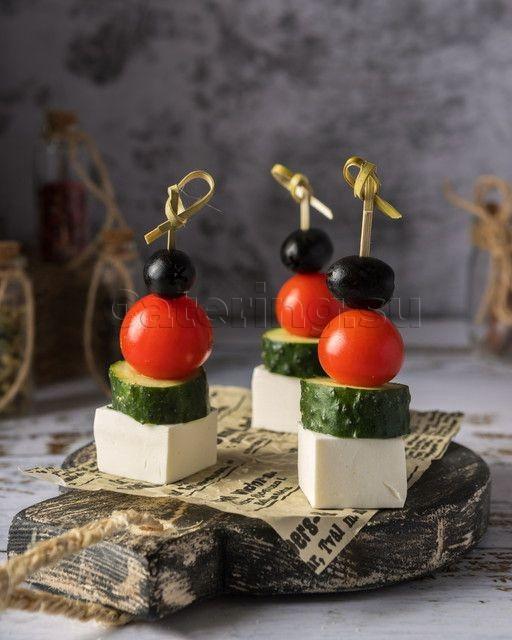 Канапе Греческая закуска Канапе Греческая закуска