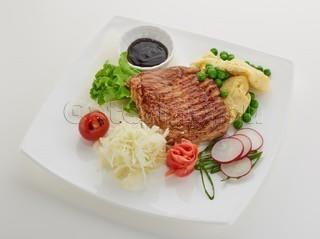 Жареная свиная шейка Жареная свиная шейка