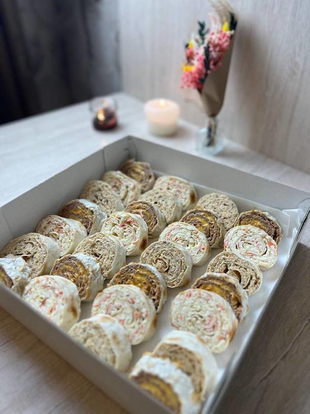 Рулетики из лаваша Рулетики из лаваша