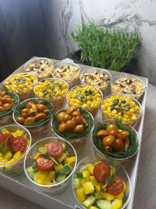 Бокс салатов 3 (16 шт) Бокс салатов 3 (16 шт)