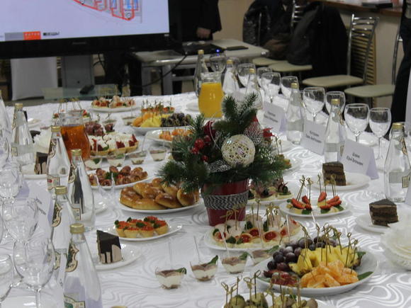 Роскошное банкетное меню для праздника на 20 персон в Пензе